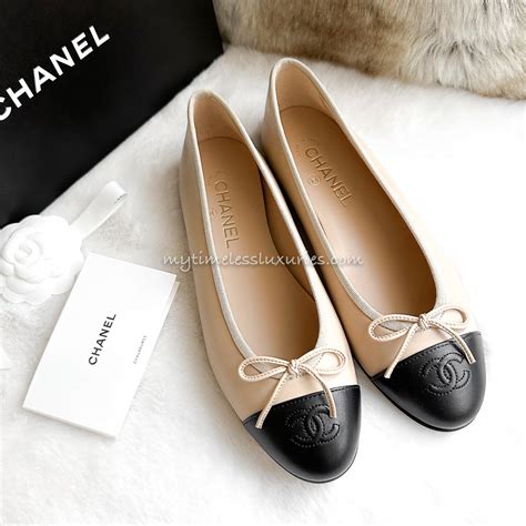 balkerine chanel|chanel ballet flats beige.